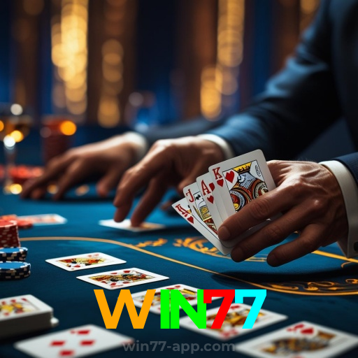 WIN77:Vença no blackjack e conquiste prêmios sensacionais!