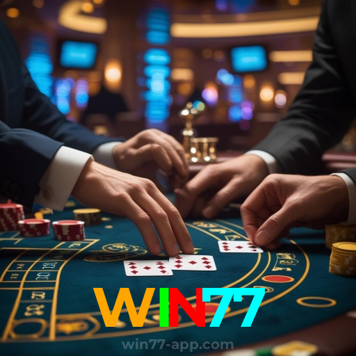 WIN77：Apostas ao vivo no futebol e diversão garantida em blackjack e roleta!