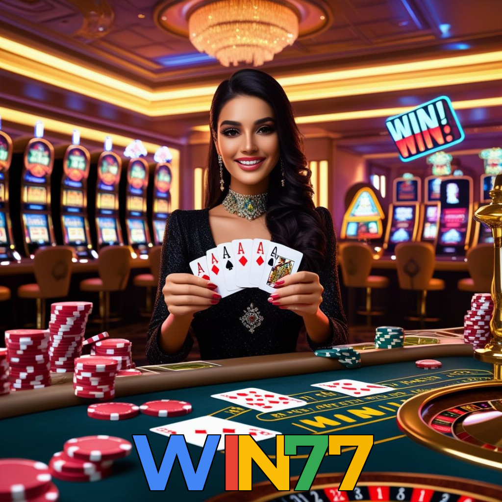 WIN77：Aposte no futebol e ganhe prêmios em slots e roleta ao vivo!