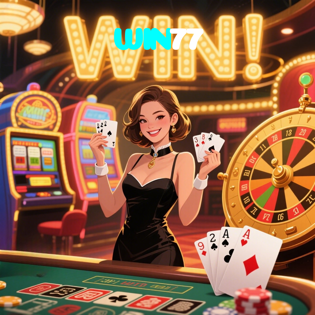 WIN77:Jogue Blackjack online e mostre que você é o mestre das cartas!
