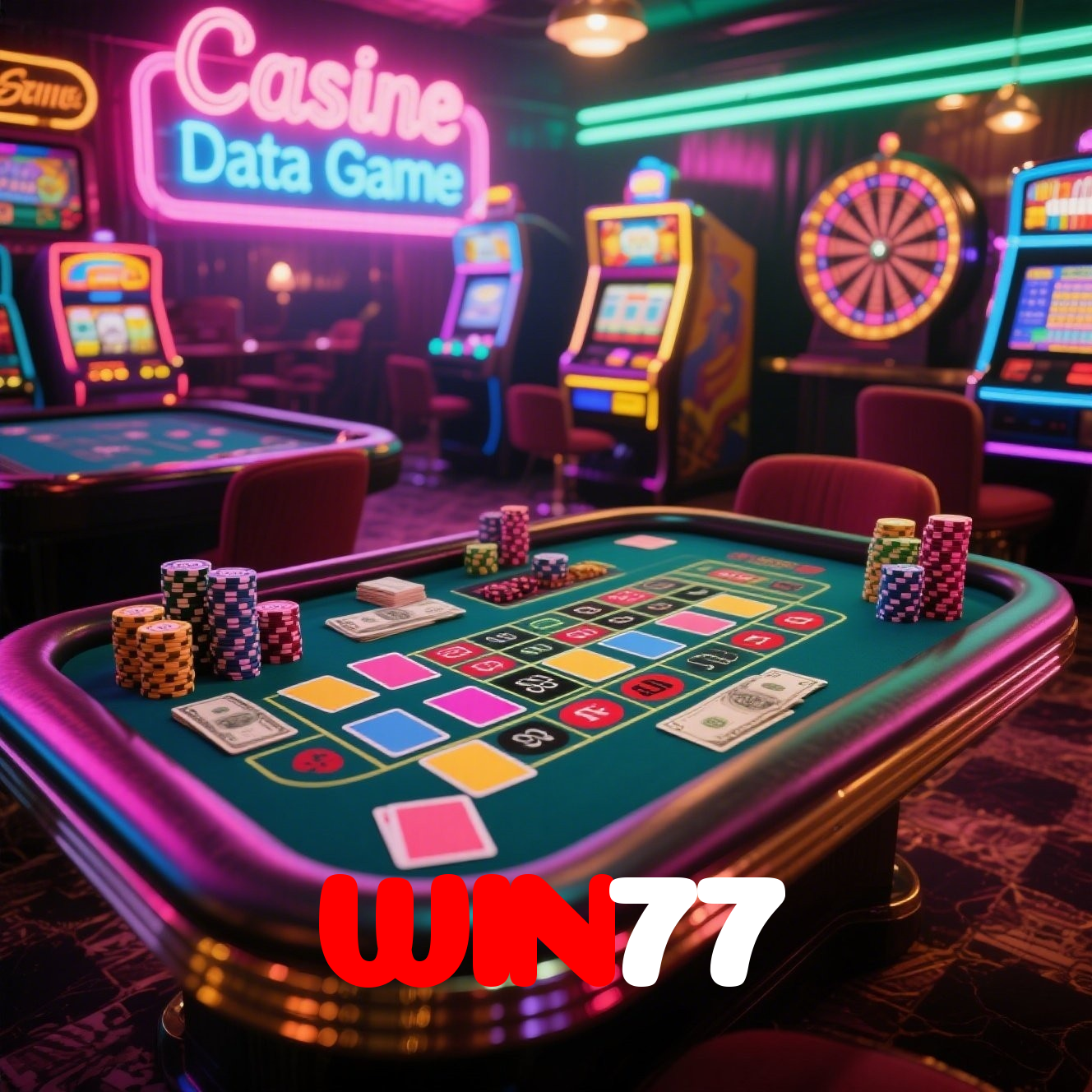 WIN77：Em nosso cassino online, a diversão nunca acaba! Jogue agora!