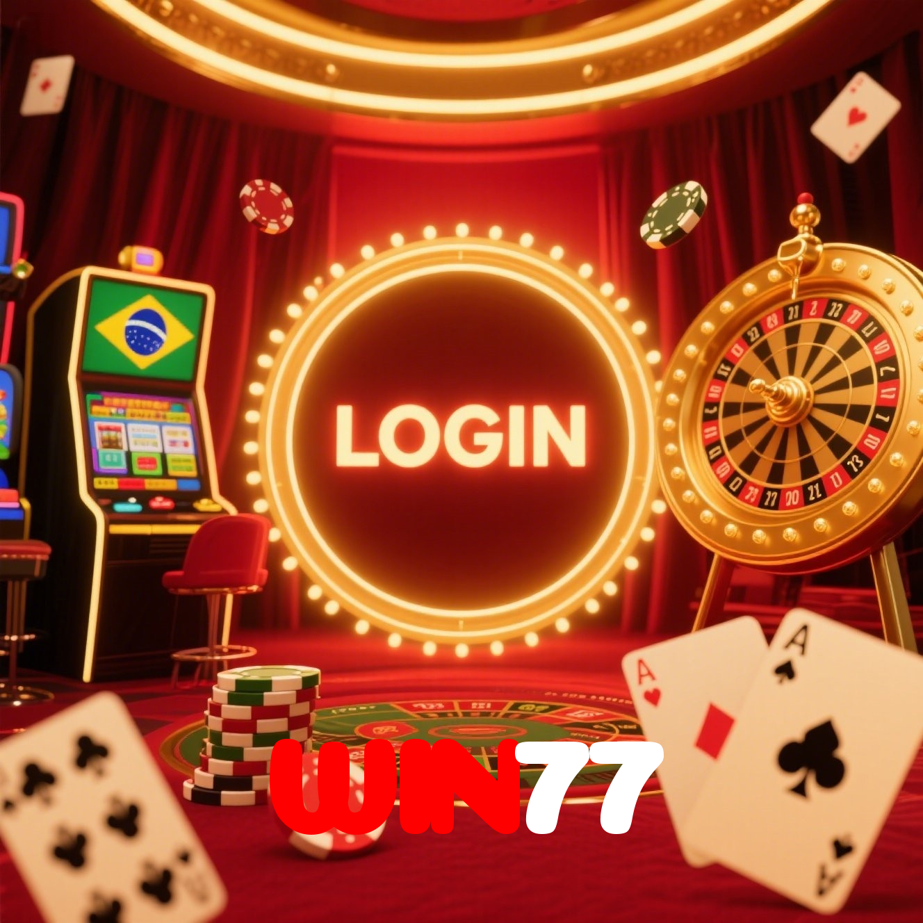 WIN77:Aposte agora nas roletas e veja a sorte brilhar para você!