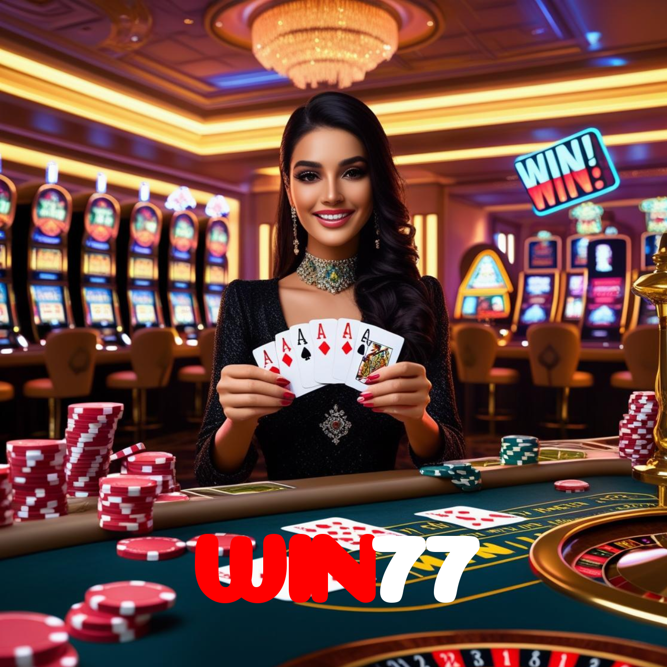 WIN77:O cassino online está te esperando! Gire a roleta e ganhe!