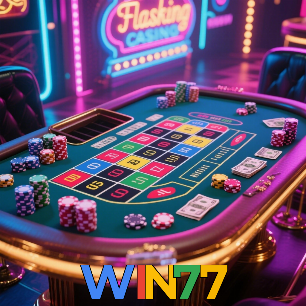 WIN77:Aposte no futebol e conquiste prêmios em blackjack e poker!