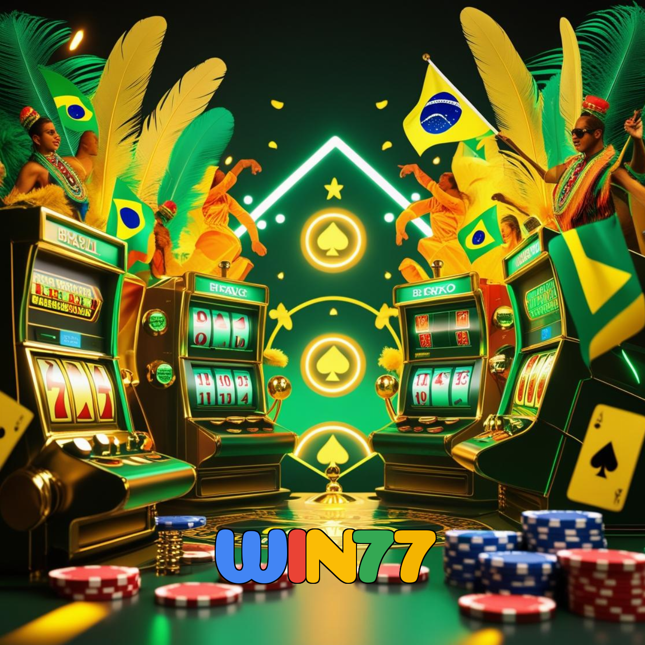 WIN77：Aposte nas mesas de poker e mostre quem é o mestre das cartas!
