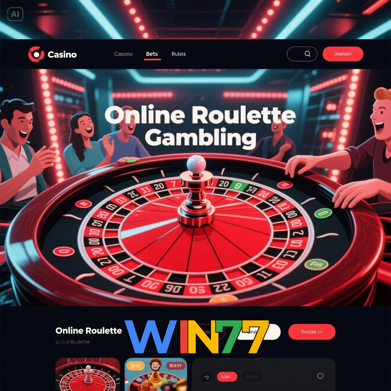 WIN77:A diversão do cassino e as apostas no futebol ao seu alcance!