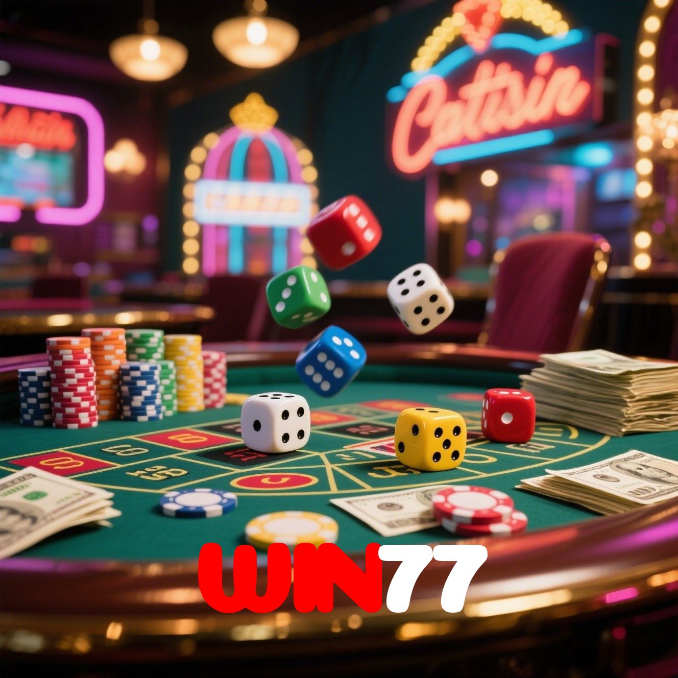 WIN77:Ganhe com poker, blackjack e apostas em futebol no cassino online!
