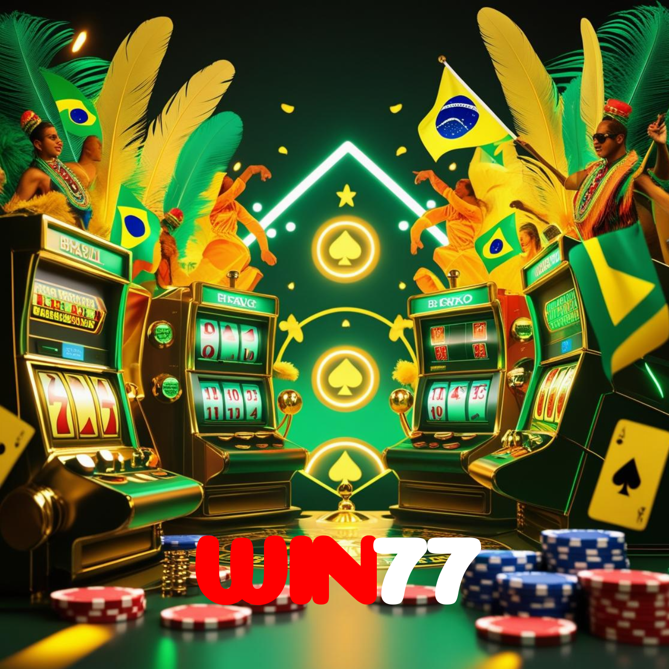 WIN77：Apostas ao vivo no futebol e grandes vitórias em blackjack esperam por você!