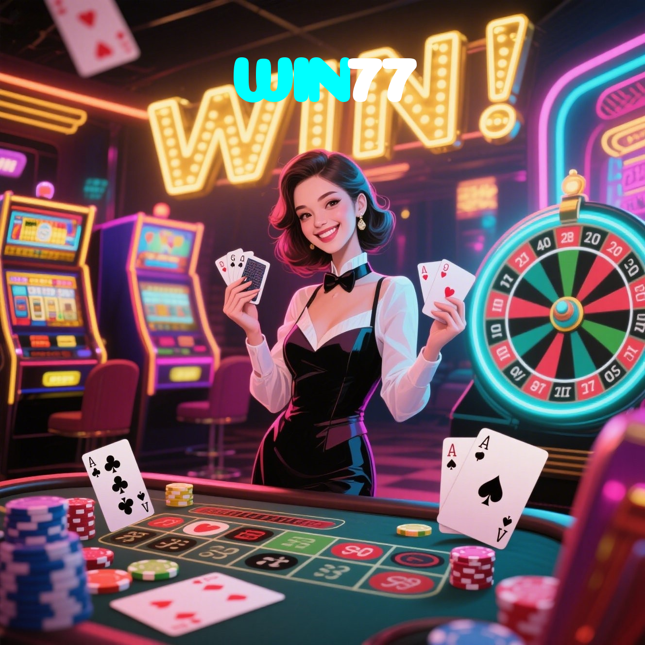WIN77：A sorte está na roleta! Aposte e ganhe agora!