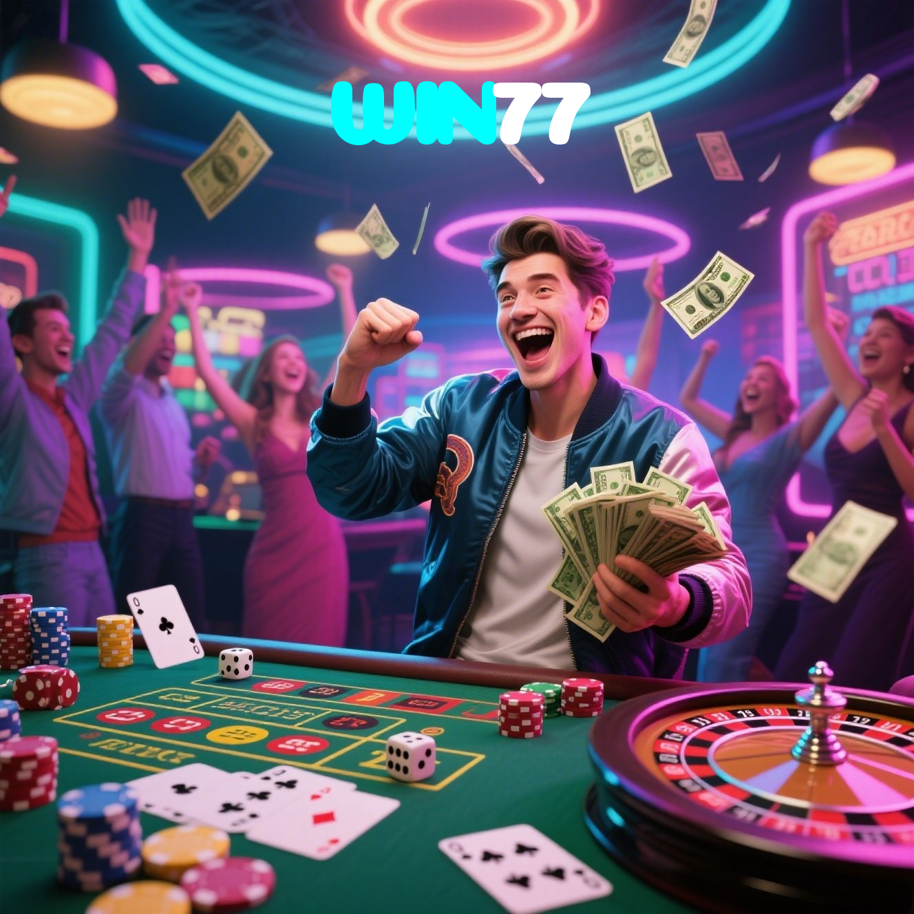 WIN77:Aposte no seu time e jogue roleta no cassino mais confiável!