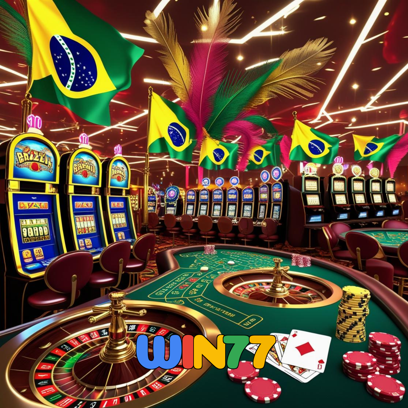 WIN77：O cassino mais confiável para jogar blackjack e apostar no futebol!