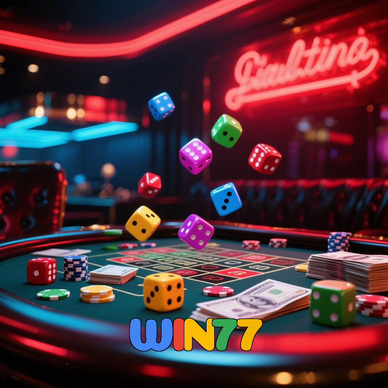 WIN77：Onde o futebol e o cassino se encontram para grandes vitórias!