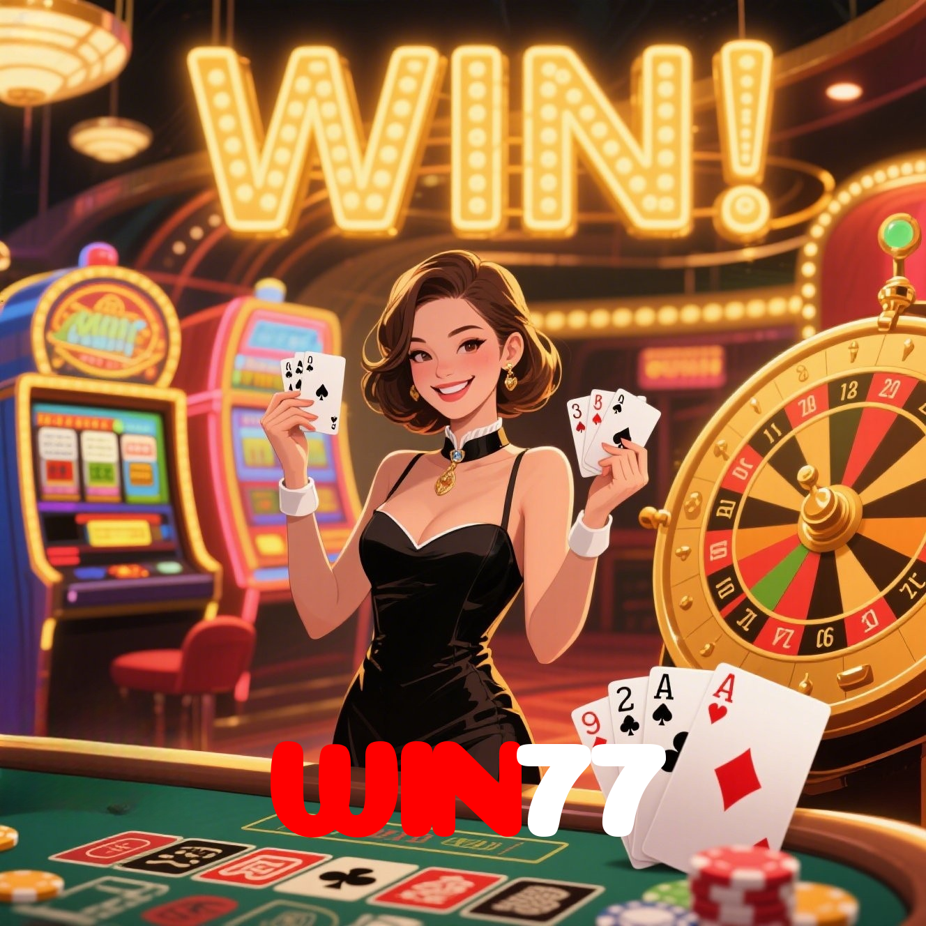 WIN77:O cassino online está te esperando! Gire a roleta e ganhe!