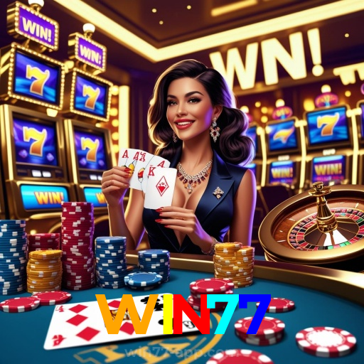 WIN77：Poker, blackjack e apostas em futebol online, tudo no melhor cassino!