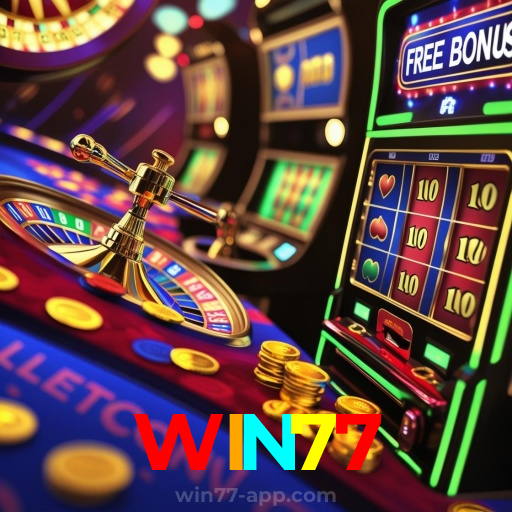 WIN77:Grandes jackpots estão te esperando! Gire a roleta e ganhe agora!