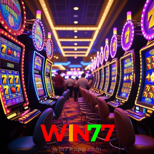 WIN77：Em nosso cassino online, grandes prêmios estão ao seu alcance!