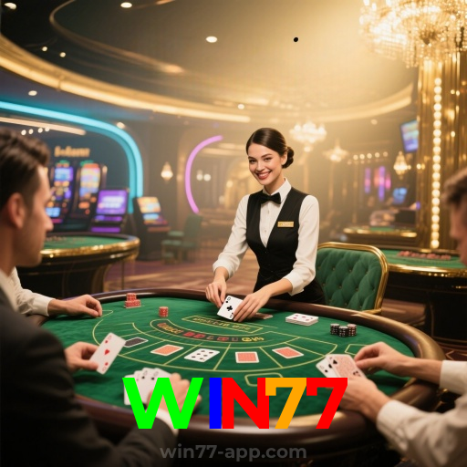 WIN77：O melhor cassino online com apostas ao vivo em futebol e jogos de cassino!