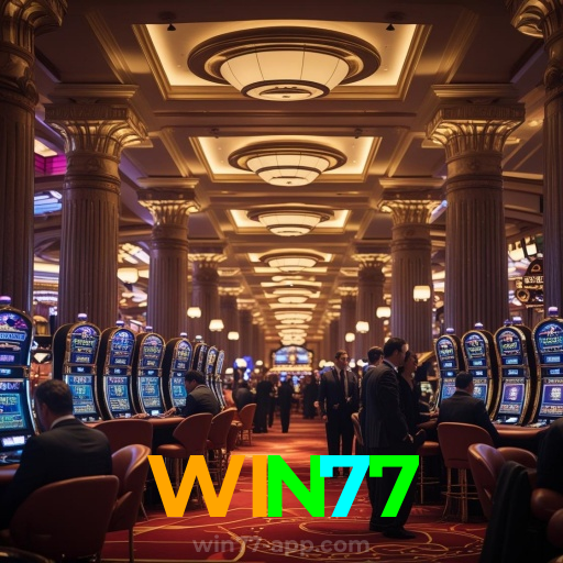 WIN77：Em nosso cassino online, grandes prêmios estão ao seu alcance!
